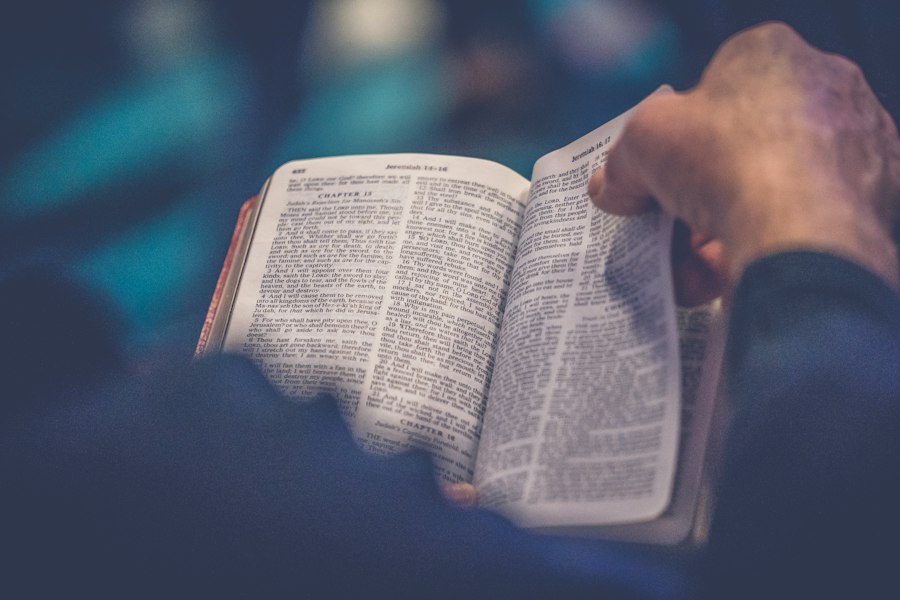 Open Bible family devotional